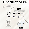 Acrylic Oval Beads Eyeglass Chains AJEW-CN0006-71B-2