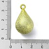 Brass Bell Pendants KK-K359-01G-3