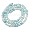 Natural Flower Amazonite Beads Strands GG-CBA0C5B-A02-3