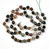 Natural Ocean Jasper Beads Strands G-T141-49-2