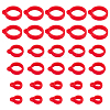 60Pcs 3 Style Silicone Pendant SIL-GF0001-28A-1