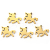 PVD Vacuum Plating 304 Stainless Steel Charms STAS-N092-94G-1