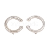 Brass Ear Cuff Findings KK-Z158-05P-1
