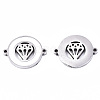 304 Stainless Steel Enamel Links Connectors LS-STAS-S080-011P-A-2