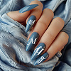 Stainless Steel DIY Nail Art Templates MRMJ-WH0092-026-6
