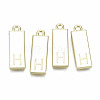 Alloy Enamel Pendants ENAM-T012-01H-RS-1