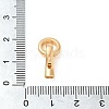 Brass Fold Over Clasps KK-M270-05G-3