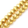 Electroplate Glass Beads Strands EGLA-H109-12-01-2