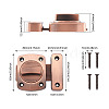 Zinc Alloy Latch Lock Set SW-TAC0001-21D-10