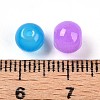 Imitation Jade Glass Beads DGLA-Q021-6mm-M-4