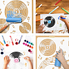 PET Hollow Out Drawing Painting Stencils DIY-WH0406-0007-3