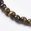 Natural Tiger Eye Beads Strands X-G-C076-4mm-1B-3