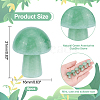 6Pcs Natural Green Aventurine GuaSha Stone G-PH0001-73-5