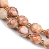 Natural Red Netstone Beads Strands G-N342-149I-15-4