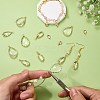 18Pcs 3 Styles Glass Charms KK-SZ0002-63-4
