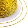 Polyester Braided Metallic Thread OCOR-I007-C-01-3