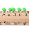 Fluorescent Acrylic Beads MACR-R517-6mm-07-3