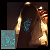 Luminous Removable Temporary Water Proof Tattoos Paper Stickers PW-WG10232-06-1