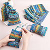 CHGCRAFT 20Pcs 3 Styles National Style Cloth Storage Bag ABAG-CA0001-09-3