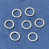 Brass Open Jump Rings KK-CBA1A60-06F-S-1