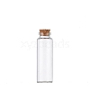 Glass Empty Wishing Bottle PW-WG17389-07-1