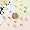 15pcs 15 Styles Alloy Charms ZIRC-YW0001-11-4