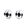 Halloween Opaque ABS Plastic Imitation Pearl Enamel Beads KY-G020-01G-2