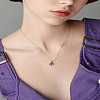 14Pcs Rainbow Color Alloy Pendants FIND-LP0002-78-3