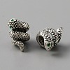 Alloy European Beads ALRI-WH0008-21B-1