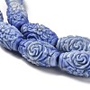 Synthetic Shell Dyed Carved Beads Strands SHEL-D081-03A-3