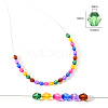 Transparent Acrylic Beads TACR-YW0001-6MM-03-3