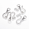 Tibetan Style S Hook Clasps LS-LF5091Y-NF-1