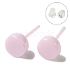 Hypoallergenic Bioceramics Zirconia Ceramic Stud Earrings EJEW-F340-05C-02-1