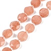 Natural Sunstone Beads Strands G-C116-A61-01-2