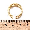 304 Stainless Steel Cuff Rings for Women RJEW-B137-02G-01-3
