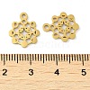 Ion Plating(IP) 304 Stainless Steel Charms STAS-J042-02G-3