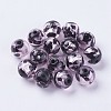 Handmade Silver Foil Lampwork Beads LAMP-J089-Q02-1