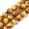 Natural Tiger Eye Beads Strands G-G544-12mm-01-2