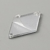 Rhombus Acrylic Mirror Sew on Rhinestone FIND-WH0155-029C-2