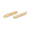 Rack Plating Brass Micro Pave Cubic Zirconia Connestor Charms X-KK-D073-03G-01-NR-2