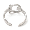 304 Stainless Steel Open Cuff Rings RJEW-H213-03P-5