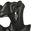 201 Stainless Steel Dangle Earrings for Women EJEW-JE07501-02-2