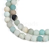 Natural Flower Amazonite Beads Strands G-F591-15-6mm-3