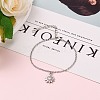 Alloy Sun Charm Anklets AJEW-AN00334-02-4