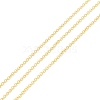 Brass Cable Chains CHC-D030-18G-RS-1