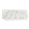 Cat Shape Pendant DIY Silicone Mold DIY-K067-02B-3