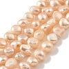 Natural Cultured Freshwater Pearl Beads Strands PEAR-A006-04B-1