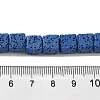 Dyed & Natural Lava Rock Beads Strands G-L435-01-8mm-21-4