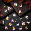 40Pcs 10 Styles Halloween Theme Alloy Enamel Pendants ENAM-CJ0004-77-5