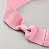 Women's Faux Suede Bowknot Stretchable Hat Band AJEW-WH0696-082D-2